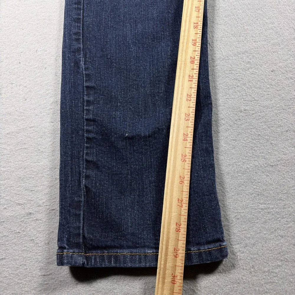 Levis 514 Jeans Mens 36x32 Blue Dark Wash Regular Straight Stretch Denim Pants